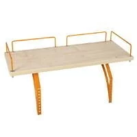 Полка задняя к столу Polka_z 1/750 (Polka_z 7/750) Яблоня Оранжевый