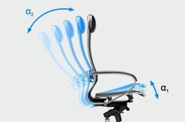 Кресло компьютерное Samurai B1-11K-Infinity /Kc06/Wm06/K2cL(M26.B31.G20.W03)