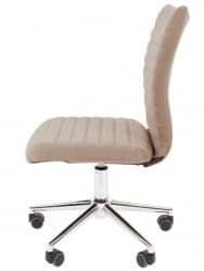 Офисное кресло CHAIRMAN 033 велюр Бежевый