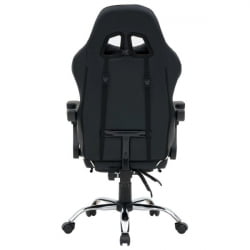 Кресло компьютерное CROMEX (КРОМЕКС) Wave GM-145 экокожа черное/серое