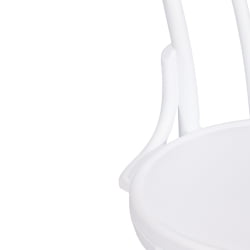 Стул THONET (mod. PL62) пластик, 42 x 52 x 89 см, White (Белый) 01