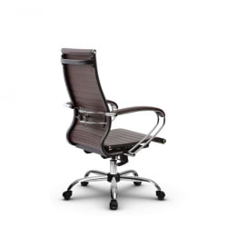 Кресло офисное МЕТТА Комплект 10, Основание 17833 Комплект 2 Коричневое
