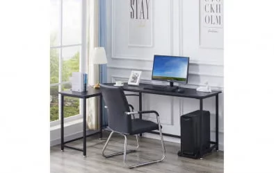 Угловой письменный стол KIWI Черный BK
