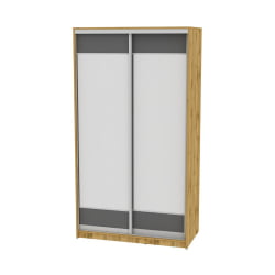 Шкаф-купе B-230х120х60-2(ДВ-Графит-D8D8)