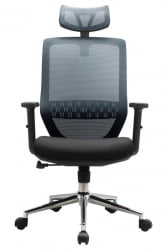 Кресло Alt RCH 833H Серый/Черный