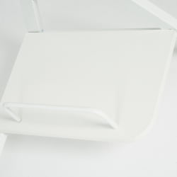 Стеклянный компьютерный стол GD-01 white (белый)