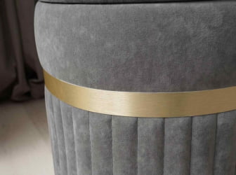 Пуф Монако 902.90 Десерт Серый