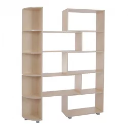 Стеллаж 2 Дуб Млечный