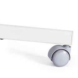 Кресло на колёсиках Funny ткань, розовый