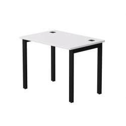 Стол прямой на металлокаркасе, опоры 45 гр Everprof EVO 254S001 Белый Черный