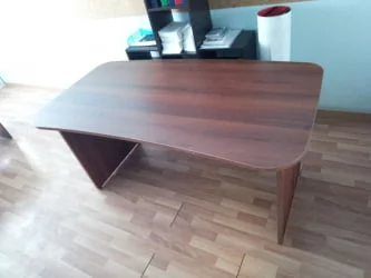 Стол руководителя Лидер 82.02 Орех Пегас