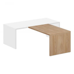 Стол приставной фронтальный (брифинг) Oliver OL-060-20-07.GN Гикори натуральный