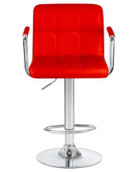 Стул барный ДОБРИН КРУГЕР АРМ (красный) 2 шт / DOBRIN KRUGER ARM