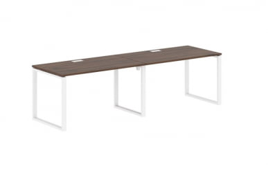 Бенч-система EDIS EQWST 2780 Дуб Денвер темный Белый