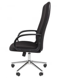 Офисное кресло Chairman 278 Черное Хром