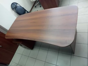 Стол руководителя Лидер 82.01 Орех Пегас