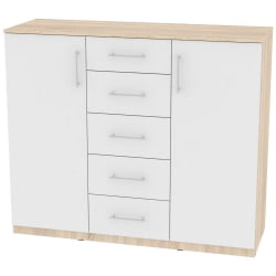 Комод Калисто(K33)1147х1352х468ручкарейлинг160мм(ДСС-Белый)