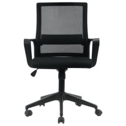 Кресло Басиc CХ-698 сетка/ткань ТВ черное / Basic CH-698 TW