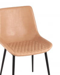 Стул Деймон экокожа Бежевый