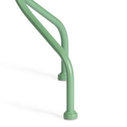 Стол для балкона Secret De Maison Villa стальной сплав, D59х70см, зеленый