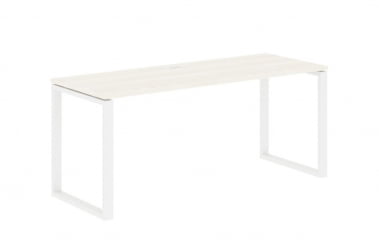 Стол письменный EDIS EQST 1767 Ясень Траун Белый