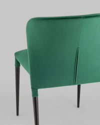 Стул Лори велюр Зеленый