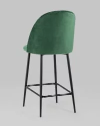 Стул полубарный Марсель ПЛ велюр Зеленый