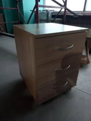 Тумба мобильная SC-3M (Дуб сонома светлый)