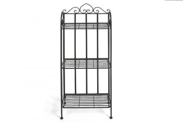 Этажерка Secret De Maison 004 стальной сплав, 42х20х108см, черный