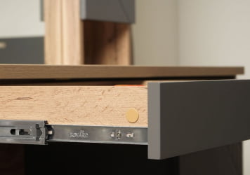 Туалетный столик Монако 902.30 Дуб Вотан Оникс Графит