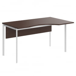 Стол эргономичный IMAGO-S CA-1SD(L/R) венге магия белый полуматовый