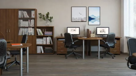 Комплект мебели для персонала Trend TRD05 Орех