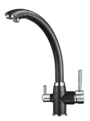 Кухонный смеситель GRANULA 2167 Шварц