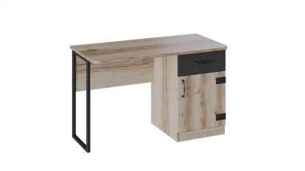 Письменный стол Окланд ТД-324.15.02 Фон Черный/Дуб Делано