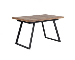 Стол Пеле раздвиж. 140-180 Галифакс Табак/Бабочка