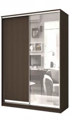 Шкаф-купе эконом Хит-24-17-15 Аруба Венге