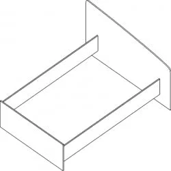 Кровать Проспект Гм.КРО-15 венге