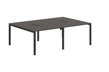 Бенч-система 4-местная EDIS EUWST 2316 Мокко Черный