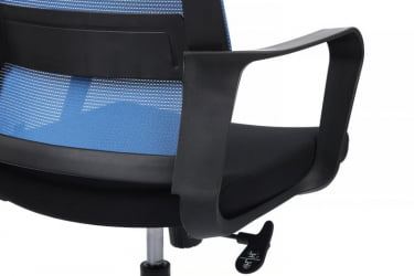 Кресло Минт РCХ М1029МБЕ Синий/Черный / Mint RCH M1029MBE