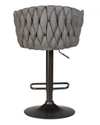 Стул барный DOBRIN LEON (графитовая ткань (LAR-275-21)) 2 шт