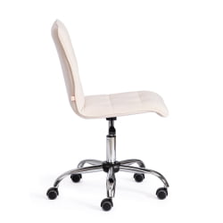 Кресло офисное ZERO СС флок , молочный, 4