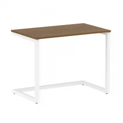 Стол письменный ХОМЕ ОФФИCЕ ВР.СП-2-98 Орех Гварнери/Белый металл / HOME OFFICE VR.SP-2-98