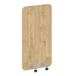 Перегородка на металлических опорах, на роликах R-line DP.R-80-150 Тиквуд Светлый