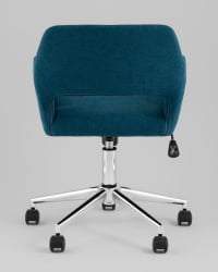 Стул офисный ROSS рогожка синий