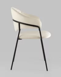 Стул Алексис велюр Бежевый