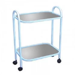 Стол 2-х полочный с полками из нерж. стали