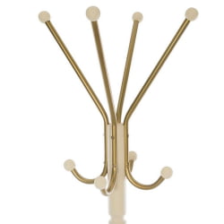 Вешалка для одежды напольная металлическая В 33Н Слоновая кость