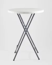 Сервировочный столик Кейт коктейльный Белый