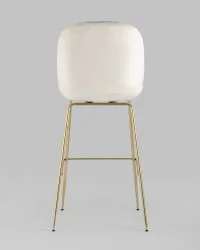 Стул барный Beetle gold Бежевый