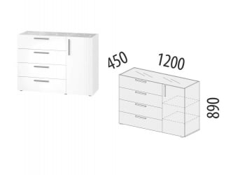 Комод Николь 901.23